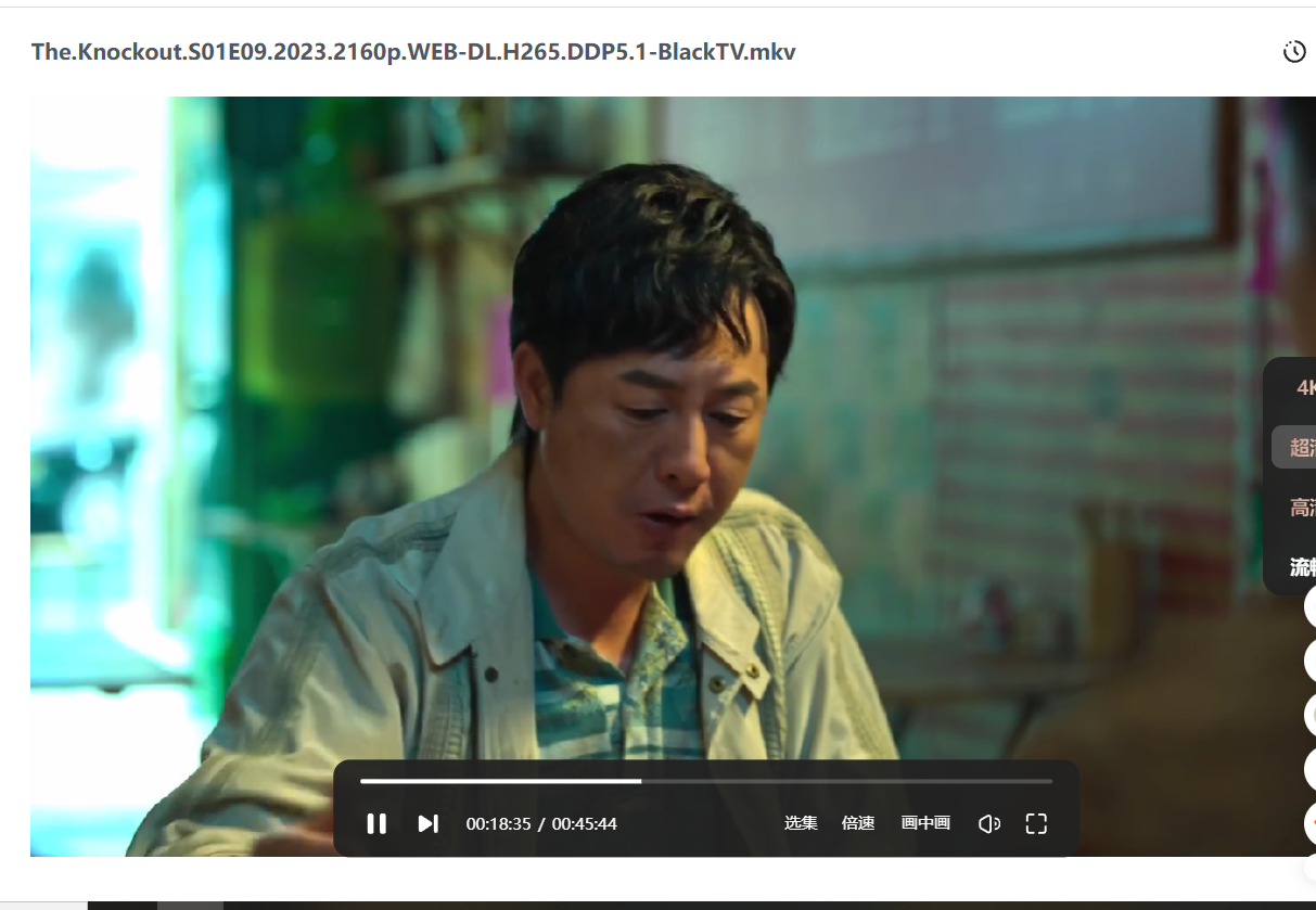 K 狂丨飙 (2023) 4K 高码率 全景声 去片头片尾 全39集 无水印