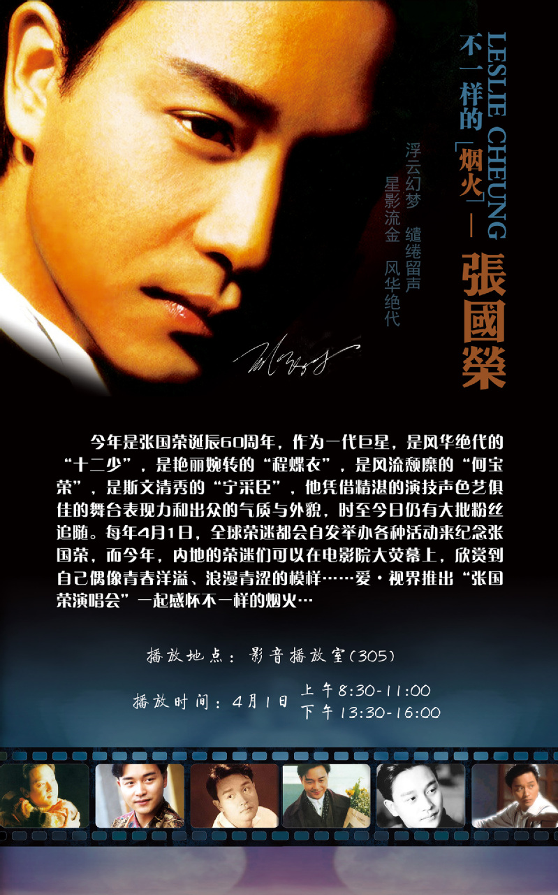 2016 揭秘：不一样的烟火--张国荣 HDTV 中字【rarecinema】